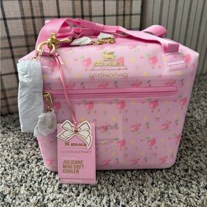 LoveShackFancy X Stanley Pink Floral Women's Julienne Mini Soft Cooler